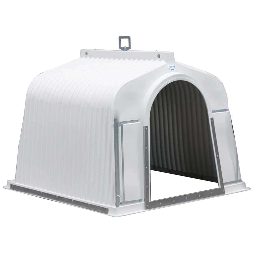 Calf hut for 5 calves