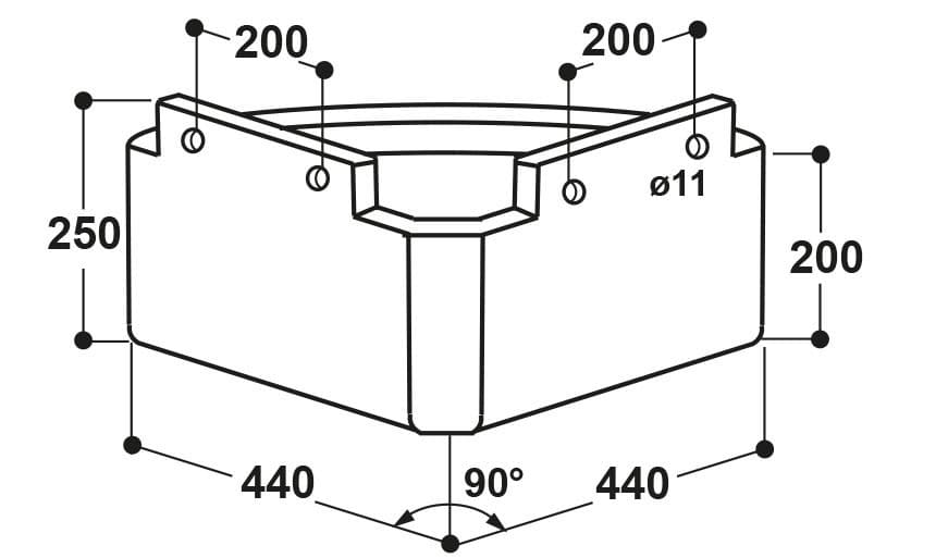 Triangular feeder Mod. 210 - Image 2